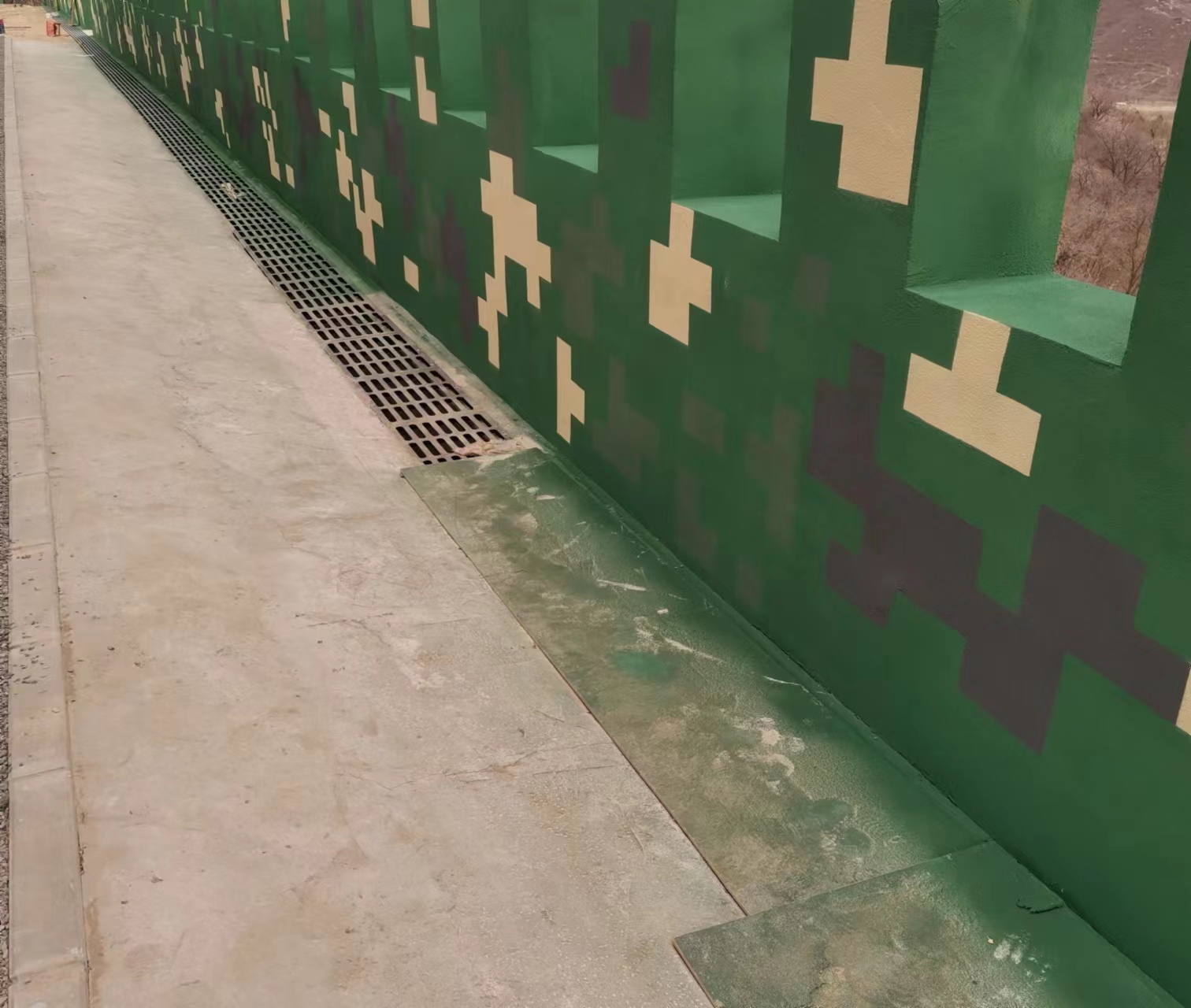 五家渠围墙迷彩喷涂,数迷彩漆